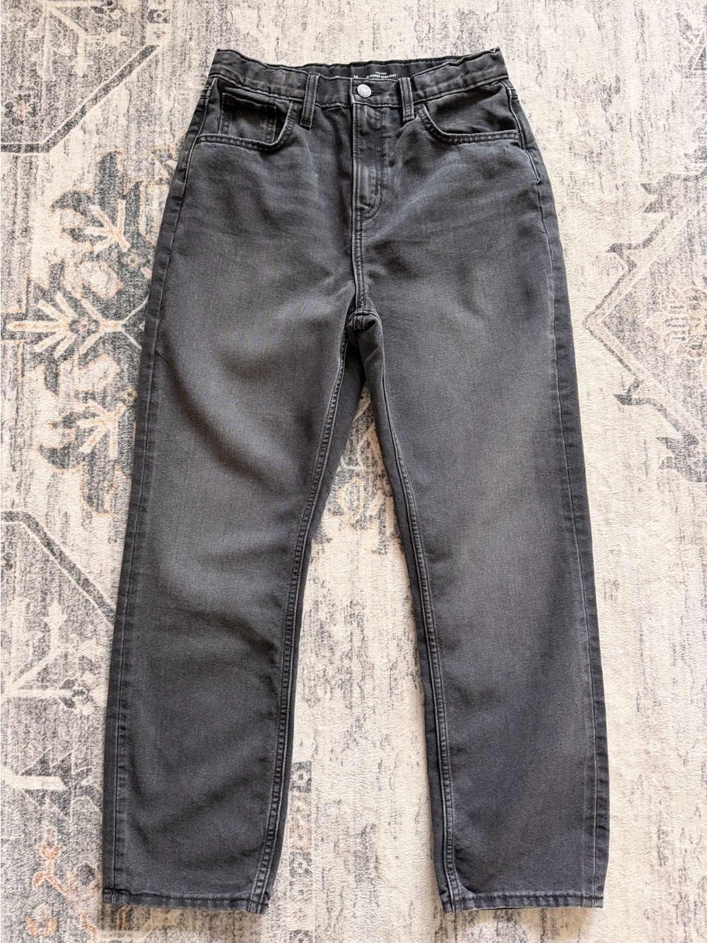Old Navy Girls 14 High Rise Slouchy Straight Jeans With Adj Waist Never Worn
